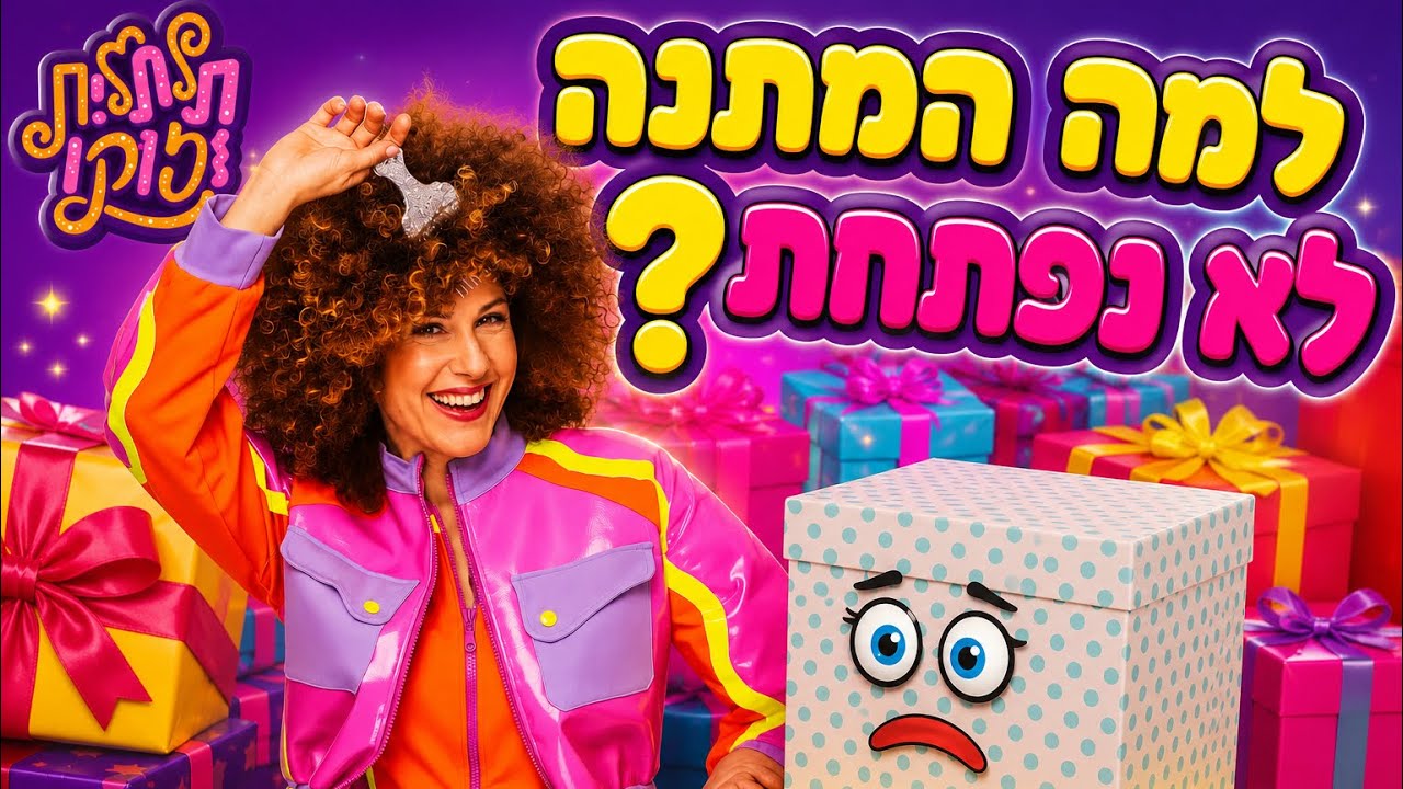 תלתלית וזוקו | למה המתנה לא נפתחת? סרטון העצמה לילדים