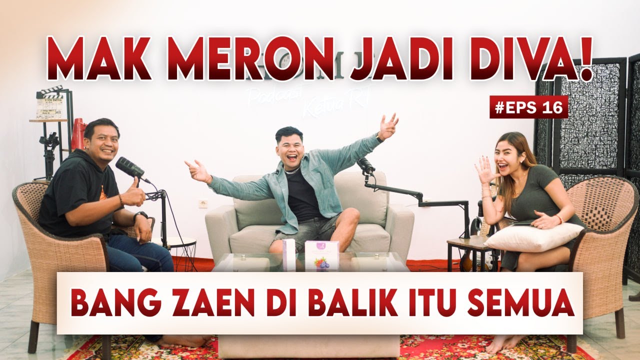 DISINI BANG ZAEN BONGKAR NAMA ASLI MAK MERON  !!! #PODCASTKETUART