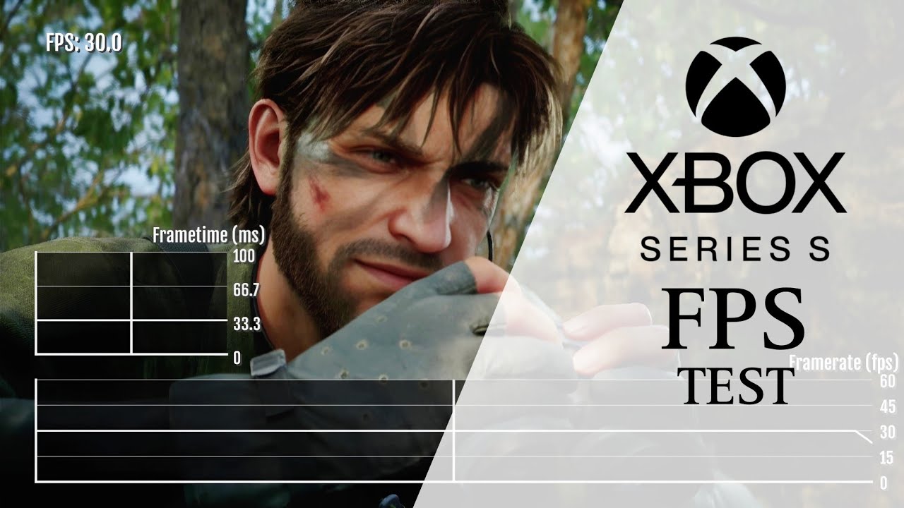 Xbox Series S – Metal Gear Solid Delta: Snake Eater FPS Test
