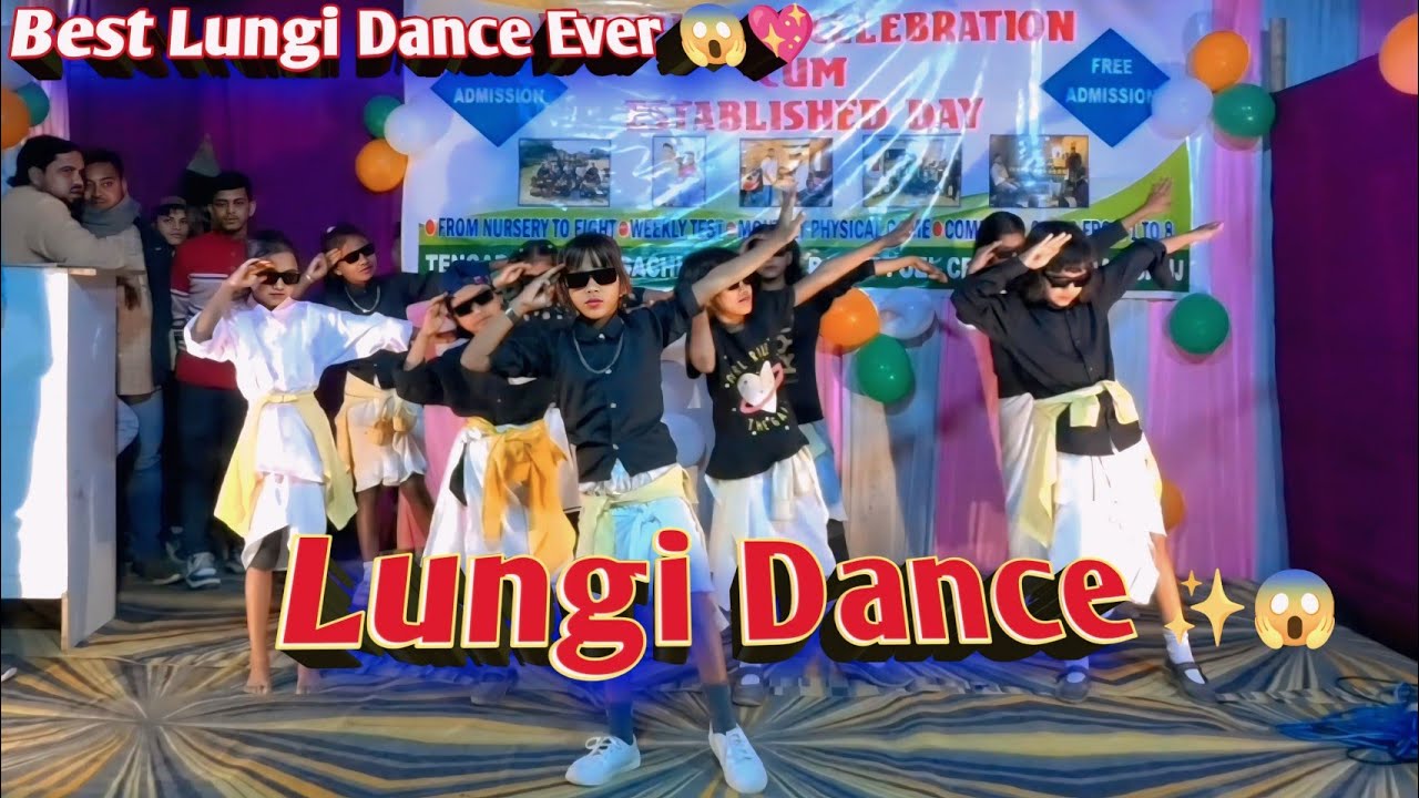 Lungi Dance 😎😱💥 Best viral Lungi Dance By School Kids #lungidance #viral #trending #video 