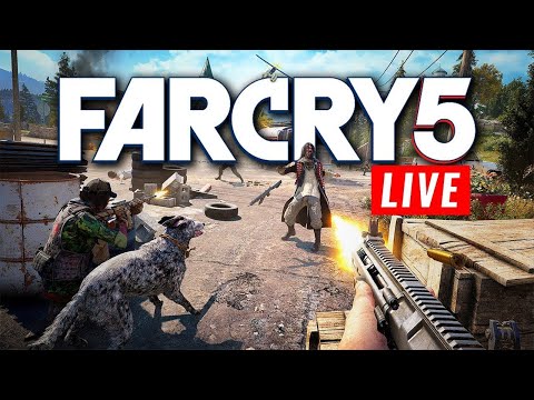 Видео: Far Cry 5 выпал с рандомайзера, проходим, общаемся, знакомимся.