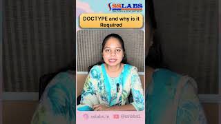 What is DOCTYPE in HTML? | HTML Interview Question