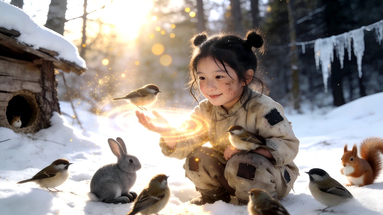 穿成雪地小棄嬰差點凍死，還好娘親把我撿回家～眼看全家要被壞親戚逼去討飯，我氣呼呼覺醒聽獸語超能力，開荒種田搞錢虐渣渣，竟發現娘親是罪臣之女，我是被換的真千金！#異能#短劇#drama#萌寶#萌娃#玄幻