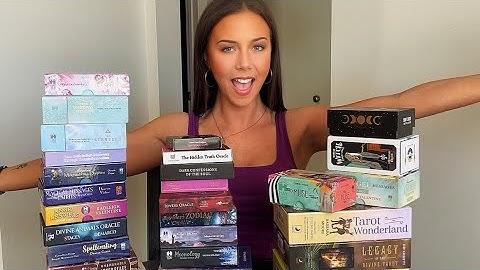 My Tarot + Oracle Card Collection! 🔮