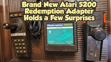 Redemption Atari 5200 Adapters Enables 7800 Joystick & Sega/Atari Controller Compatibility (vid#82)