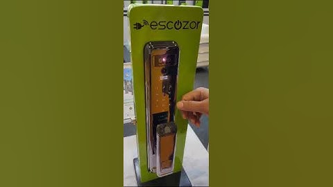 F101 Smart Digital Door Lock With Video Calling & 3D Face Unlocking