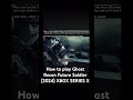 How to Play Ghost Recon Future Soldier in 2024 XBOX SERIES S|X #gaming #howto #xbox