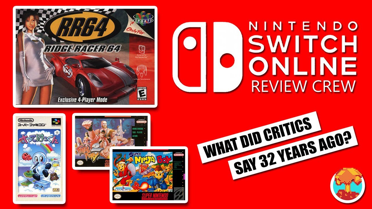 1990s Critics Review Ridge Racer 64, Fatal Fury 2, Super Ninja Boy & More (Nintendo Switch Online)