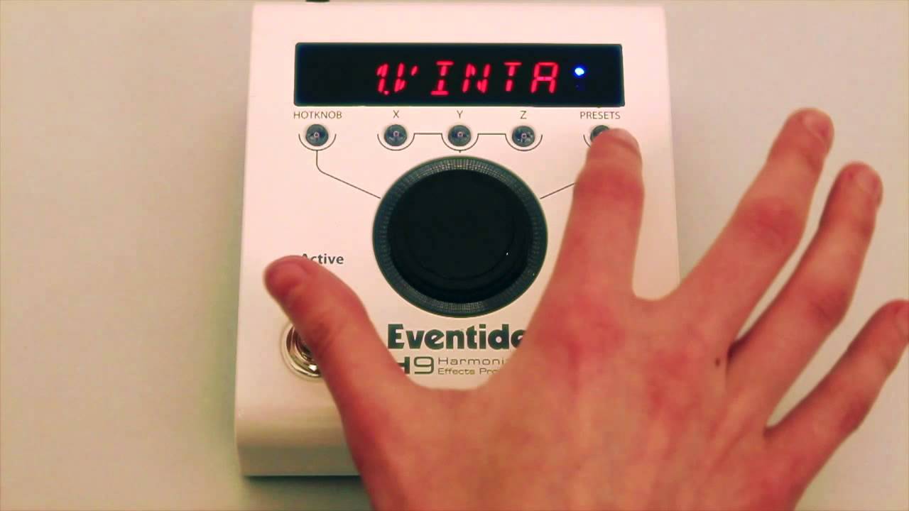 1. Eventide H9 Getting Started