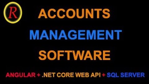 Accounting Software. Angular 15, .NET Core Web API, SQL Server