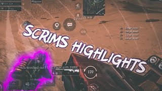 Scrims Highlights Pt.4 | PUBGM | 5 Finger + Gyro |