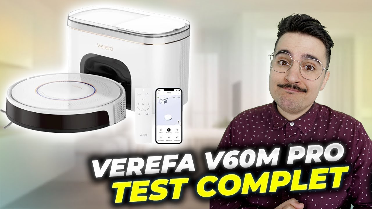 Verefa 4 Pièces Tissu Nettoyage Remplacement Pour Robot Aspirateur V60M Pro, V60M & V60M Lite