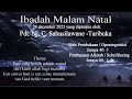 Ibadah Malam Natal 24 december 2023 yg dipimpin oleh: Pdt. Nj. C. Sahusilawane -Taribuka