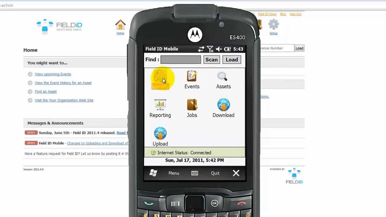 Field ID - Windows Mobile Demo - Asset Identification (3/3)