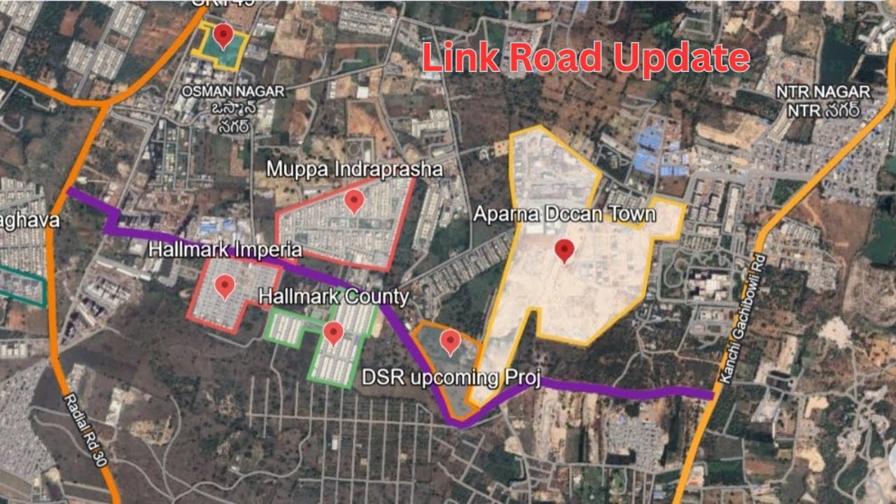 Big Update: RR30–Kanchi Gachibowli Link Road Development Explained
