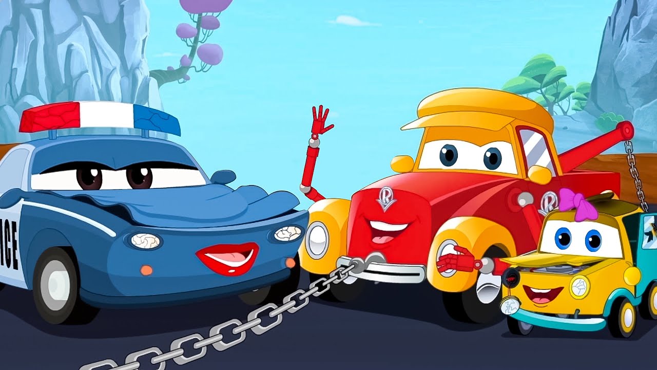 Slippery Slope + More Kids Cartoon & Car Videos for Toddlers YouTube