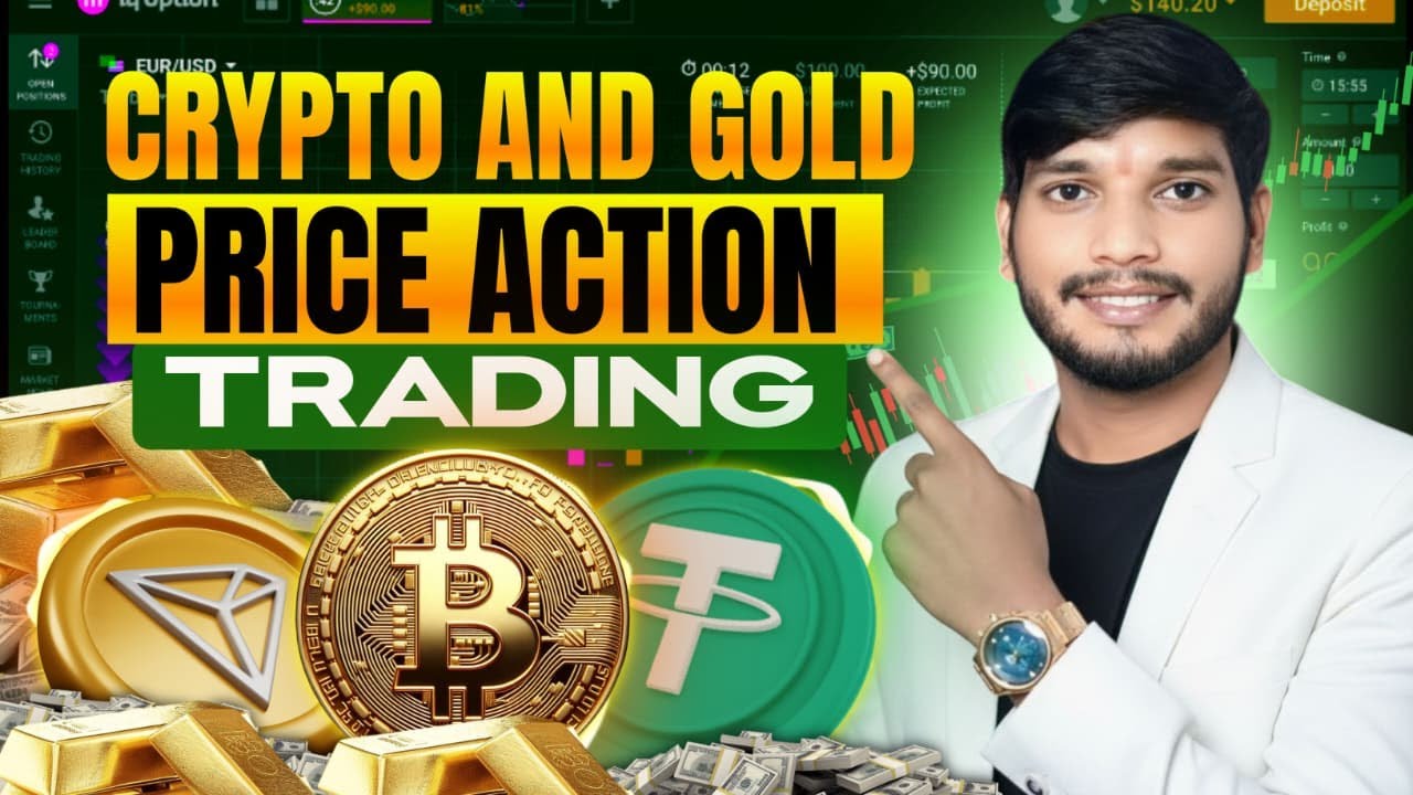 GOLD AND CRYPTO LIVE TRADING - DAILY HELP TRADING- LEARN PRICE ACTION TRADING ON GOLD BITCOIN- ETH