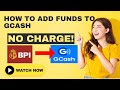 How to add or transfer fund to gcash without transaction fee real time transfer