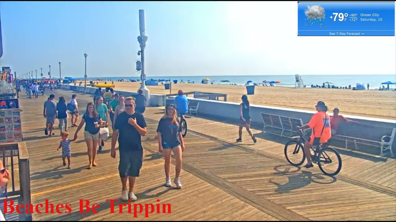Ocean City Maryland Live cam Maryland beach live webcam ocean