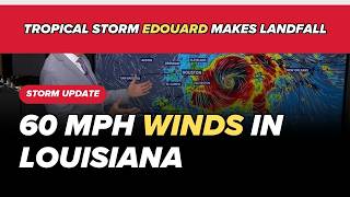 Tropical update: Edouard makes landfall in Louisiana
Tropical Storm Edouard made landfall Tuesday afternoon in Louisiana. Heavy rain is expected to continue north and northeast of Houston as the storm moves inland, with the threat of flash flooding lingering into Wednesday.
STORM UPDATES:
📺 Stream live weather updates: https://www.khou.com/watch
⬇️ Get our free TV streaming app: https://tv.khou.com/
⛈️ Storms on radar: https://www.khou.com/radar
📲 Latest Houston news: https://www.khou.com/
🌧️ Full forecast details: https://www.khou.com/article/weather/hurricane/tropical-storm-edouard-gulf-texas/285-0340f157-1eef-4122-adde-c86515bcb7ba
▶️ Tracking the Tropics playlist: https://www.youtube.com/playlist?list=PLXJvcah6DzhE
#houstonweather #texaswx #houston #houweather #weatherimpactalert #txwx Tropical update: Edouard makes landfall in Louisiana