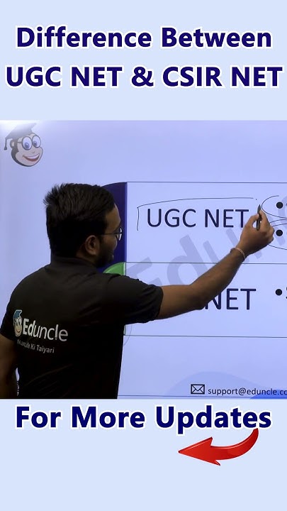 Key Differences: UGC vs. CSIR #shorts - YouTube