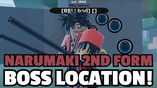 NARUMAKI 2ND FORM *LOCATION* HOW TO GET NARUMAKI 2ND FORM! | Shindo Life Update!