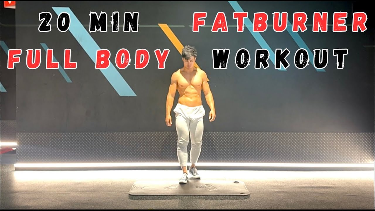 20 MIN FULL BODY WORKOUT | HIIT FAT BURNER | Suitable for the Home, No ...