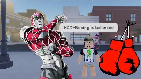 [YBA] 1v1 With KCR Boxing