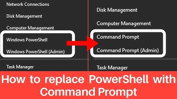 How to return Command Prompt to the Power User menu in Windows 10 Creators Update