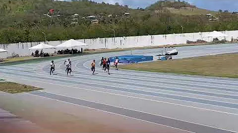 Carifta Trials- Day2 - 200m Under 20boys Finals - ...