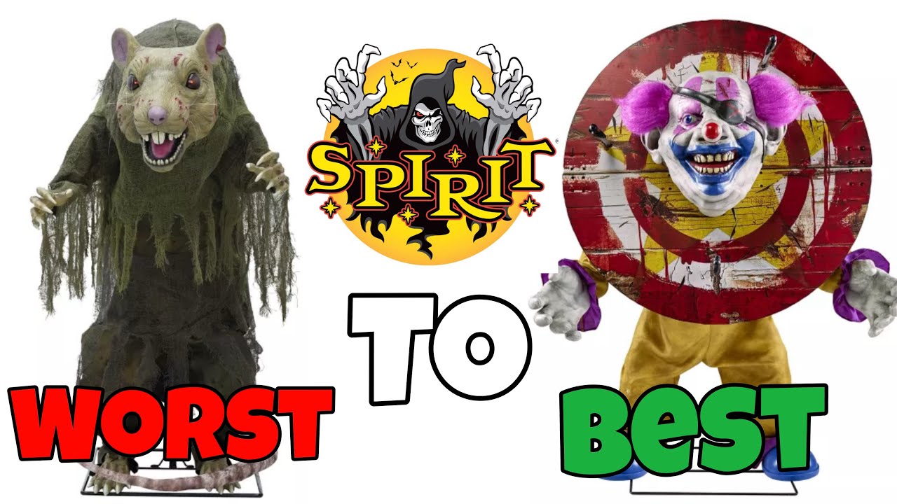Ranking Spirit Halloween 2025 Aniamtronics From Worst to Best! 🎃