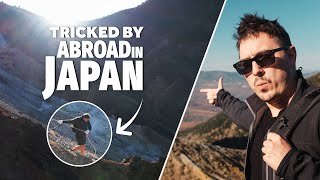 I got TRICKED into climbing an ACTIVE VOLCANO in Japan ft. Abroad in Japan