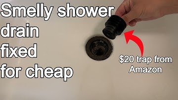 Smell from Shower Drain Fixed