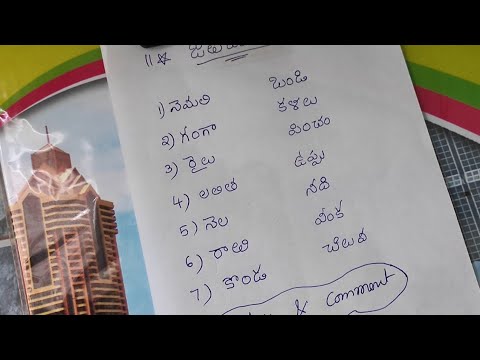 Match The Words || Telugu Words || Logical Questions #quiz #livestreaming