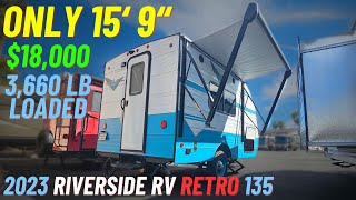 A Used 2023 Travel Trailer?!? 2023 Riverside RV Retro 135 Video Walkthrough by RV Walkthroughs 993 views 1 month ago 7 minutes, 1 second