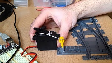 Raspberry pi controller lego switch with servo