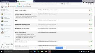 Powerschool Course Registration