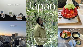 JAPAN VLOG TOKYO & GINZA TeamLab, Akihabara & Anime, Harajuku Shopping, ANA Business Class