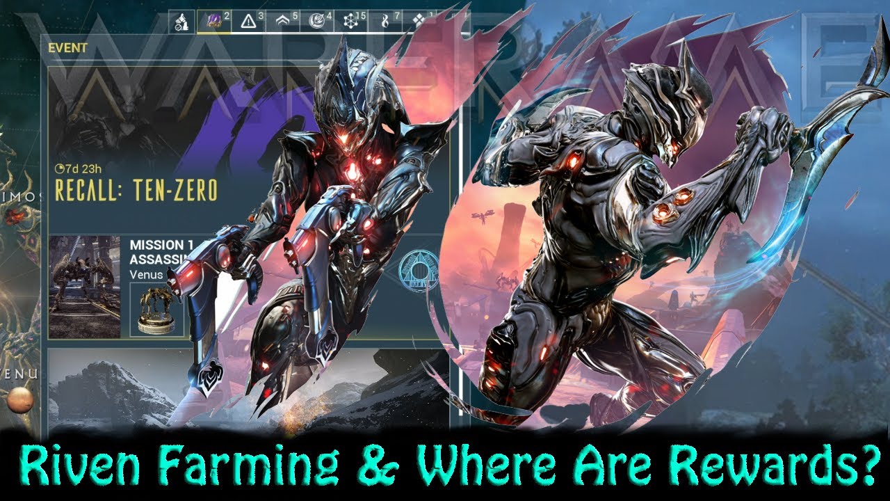 Warframe - Re:call Event Ending [Riven Farming & Rewards?] - YouTube
