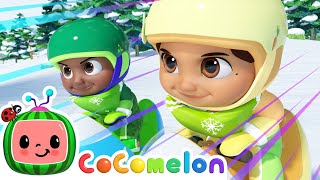 cody and ninas snow race cocomelon its cody time cocomelon songs for kids nursery rhymes