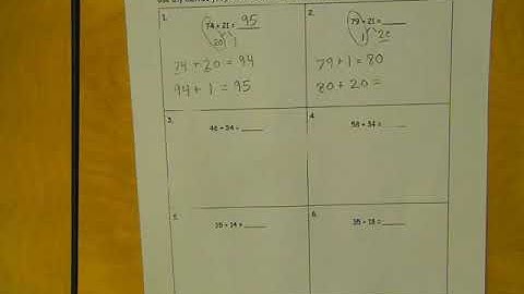 Eureka Math - 1st Grade - Module 6, Lesson 18