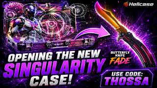 I OPENED THE NEW SINGULARITY CASE😱! Hellcase Promo Code