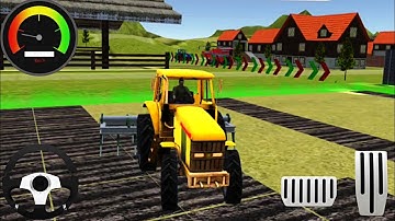 Real Tractor Driving Simulator 3D Gameplay- Tractor Farming Game (Android/iOS) - Part 04
