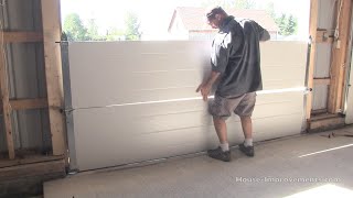 Shannon from http://www.house-improvements.com shows you how to install a typical residential overhead garage door. If you have 