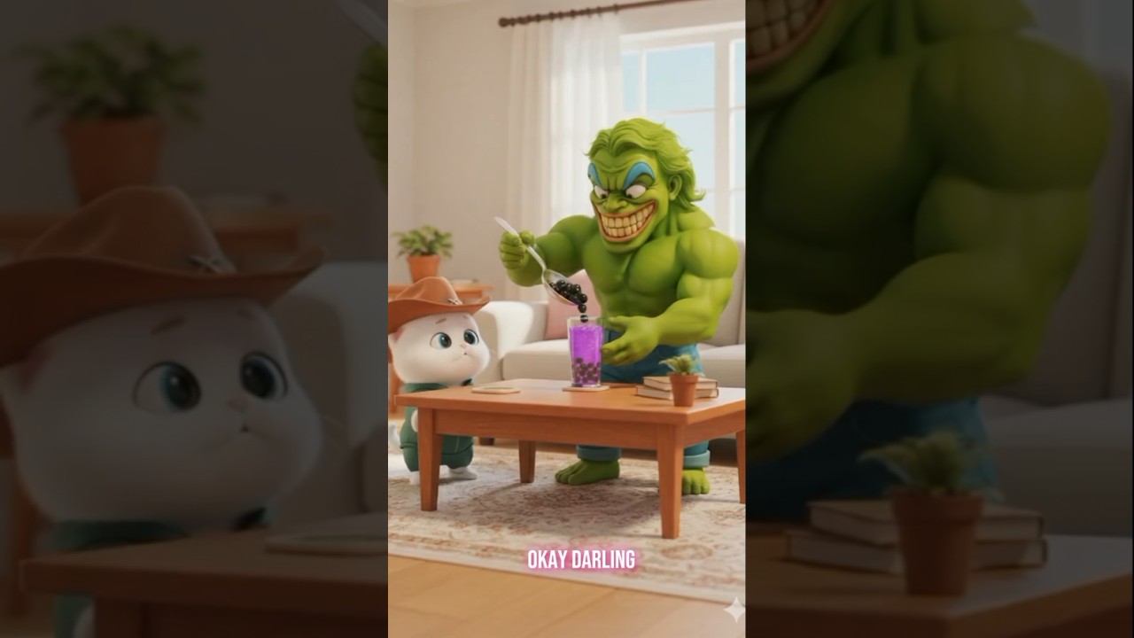 Папа, сделай мне фиолетовый чай Боба🟣🫗