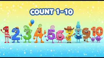 Counting Song 1 to 10 | Fun 3D Number Learning for Kids | Buzzy Tune’s Time