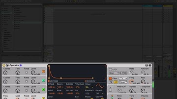 Ableton Live Tutorial - Synthesising Percussive Sounds w/ Operator