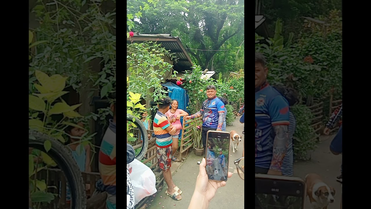 team guada charity ride thanks you kaayo sa ni sponsor og  support ato na bunal