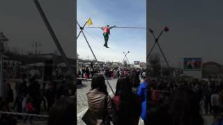 Aзербайджанский Жонглер - Танц На Шнурке String Juggler In Azerbaijan
