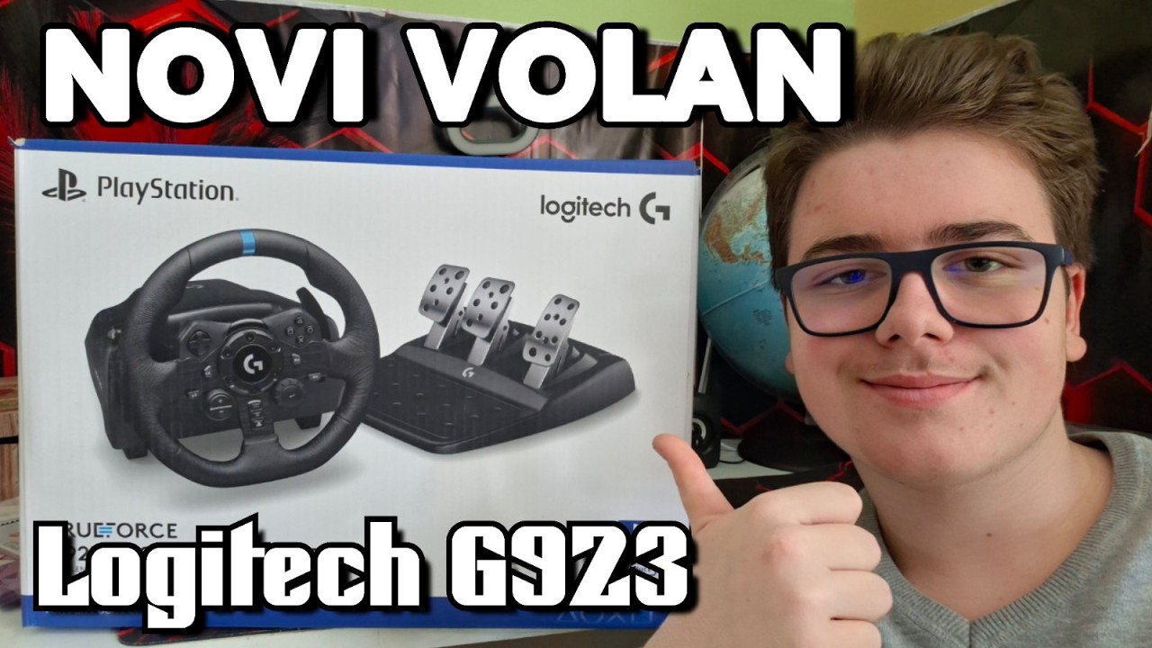 UNBOXING NOVEGA VOLANA LOGITECH G923 (Unboxing vlog 7) #unboxing #logitechg923 #vlog